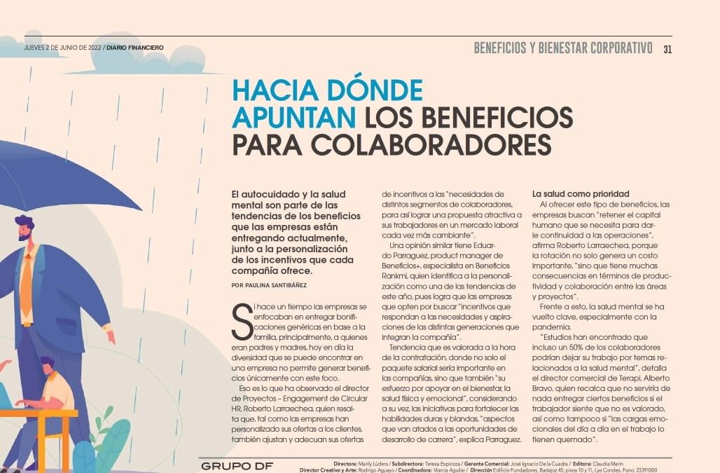 Roberto Larraechea en DF: “Las empresas ajustan sus ofertas de incentivos a las necesidades de distintos segmentos de colaboradores” 