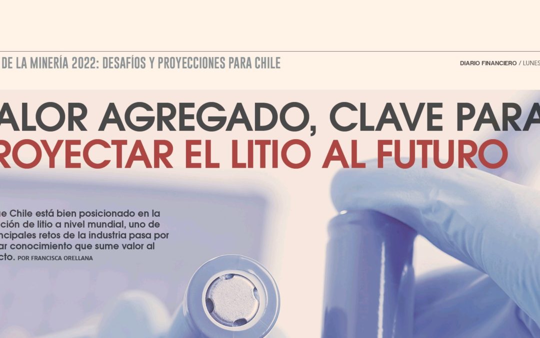 Valor agregado, clave para proyectar el litio al futuro